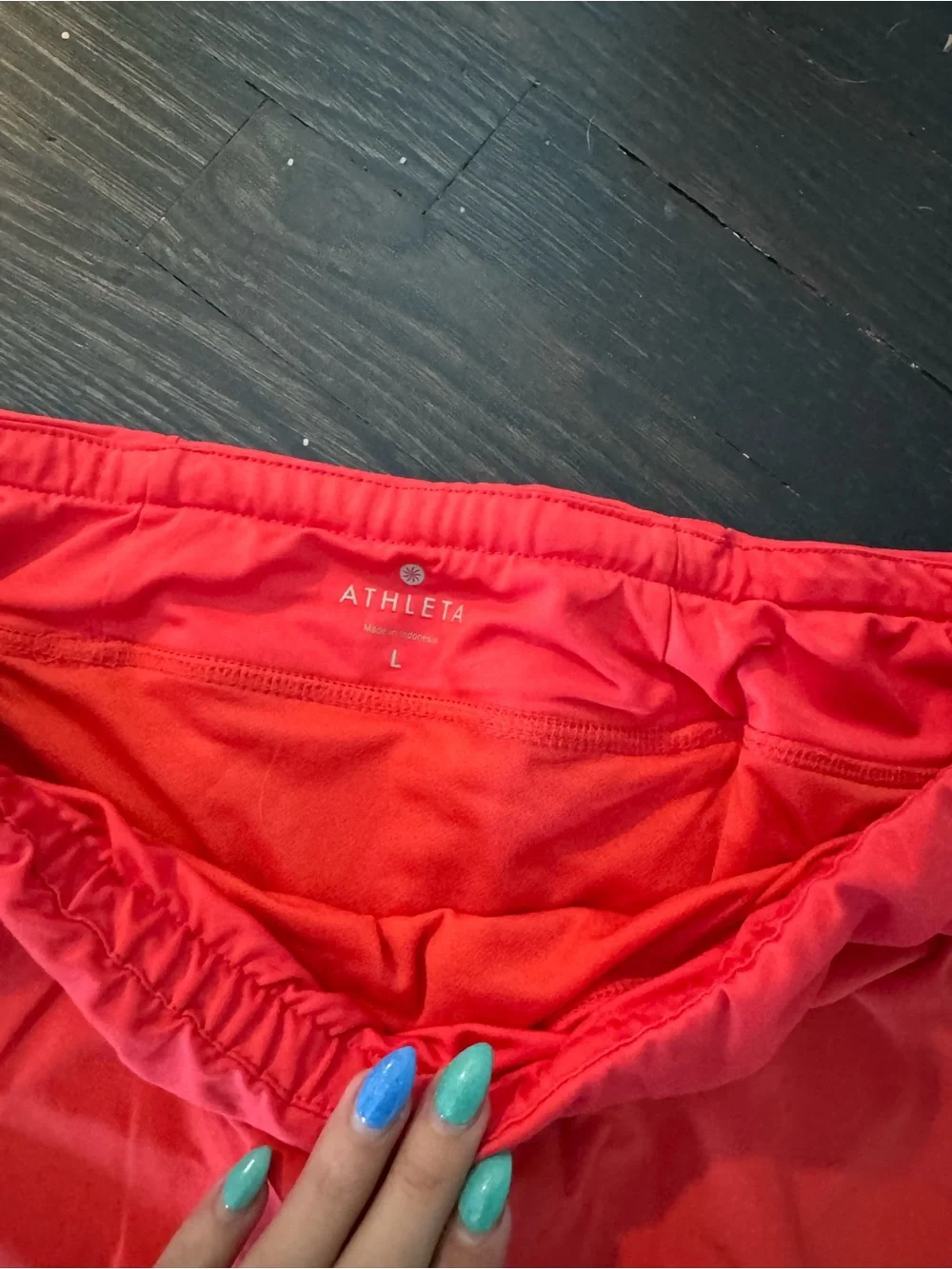 Red Women's Athleta Athletic Shorts